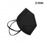 Masque KN95 Protection Respiratoire 5 Couches Doux Confortable Noir HGN114