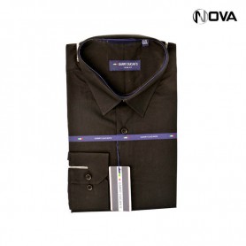 Chemise Unie Homme Manches Longues CHM718