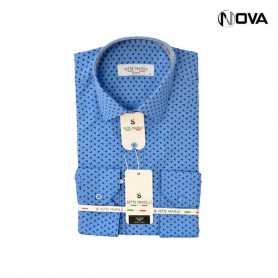 Chemise Motifs Homme Manches Longues CHM725