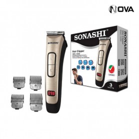 Tondeuse Rechargeable Sans Fil Cheveux Barbe Sonashi SHC1050