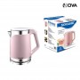 Bouilloire Sans Fil Sonashi 1.8L Acier Inoxydable Rose SKT1808
