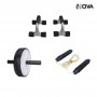 Pack Essentiel Sport 3 en 1 Corde Push up Roue Abdominale SPT403