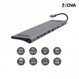 Hub USB-C Station D accueil en Multifonction 10 en 1 MacBook H10