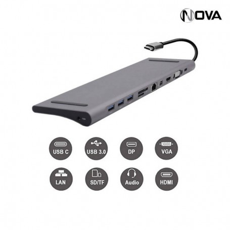 Hub USB-C Station D accueil en Multifonction 10 en 1 MacBook H10