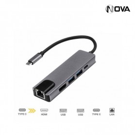 Adaptateur Type C To HDMI 5 En 1 S1610