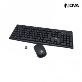 Clavier AZERTY et Souris Sans Fil HP Wireless Combo CS700
