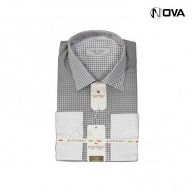 Chemise Motifs Homme Manches Longues CHM727