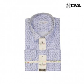Chemise Motifs Homme Manches Longues CHM728