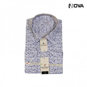 Chemise Motifs Homme Manches Longues CHM730