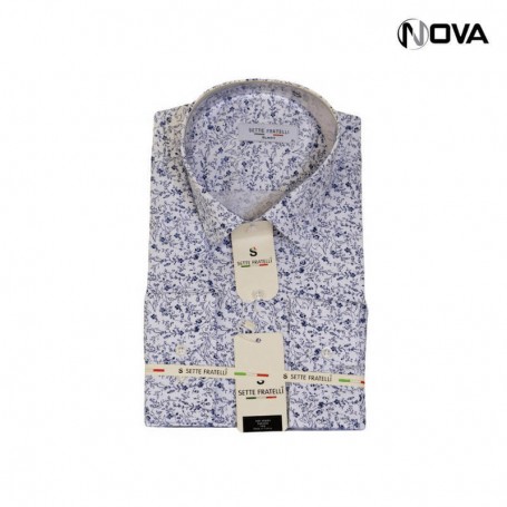 Chemise Motifs Homme Manches Longues CHM730