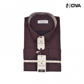 Chemise Motifs Homme Manches Longues CHM737