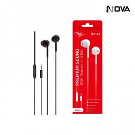 Ecouteur Filaire Premium Sound Itel IEP23 Noir ou Blanc