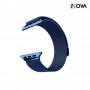 Bracelet Maille Milanaise Acier Inoxydable 42mm et 44mm Bleu BCT2