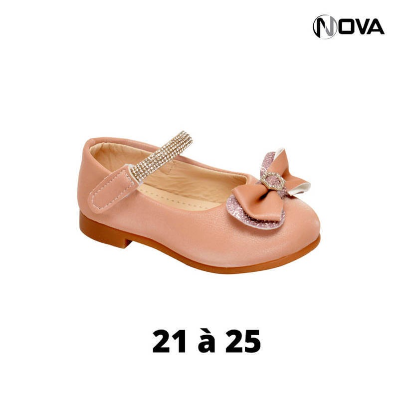 Chaussure Ballerine Bebe Fille Couleur Rose Jolie Et Tendance