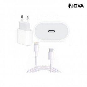Chargeur Apple iPhone 11 Pro Max 18W USB-C Lightning Charge Rapide
