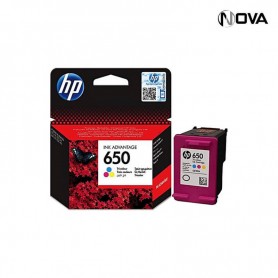 HP 650 Cartouche Encre Couleur Authentique CZ101AE