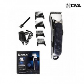 Tondeuse Electrique Rechargeable Cheveux et Barbe Kemei KM5020