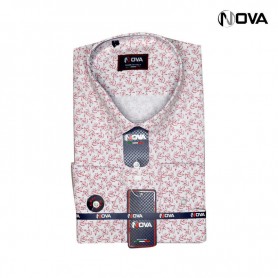 Chemise Homme Manches Longues Premium Avec Motifs CHM752