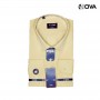 Chemise Homme Manches Longues Premium Uni Jaune CHM759