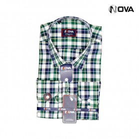 Chemise Homme Manches Longues Premium Avec Motifs CHM766