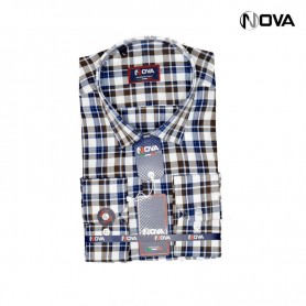 Chemise Homme Manches Longues Premium Avec Motifs CHM767