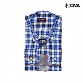 Chemise Homme Manches Longues Premium Avec Motifs CHM768