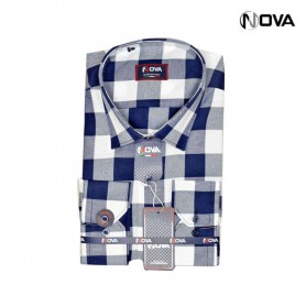 Chemise Homme Manches Longues Premium Avec Motifs CHM774