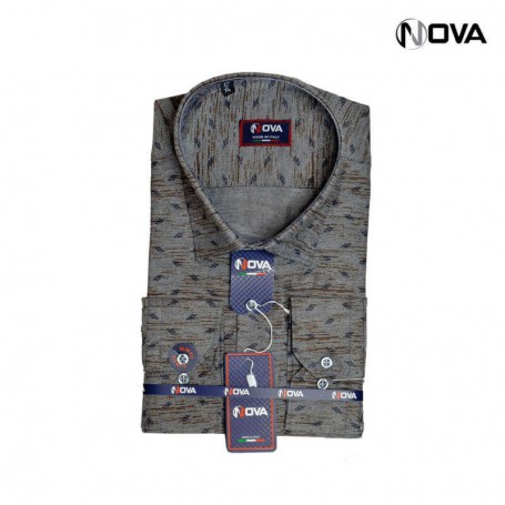 Chemise Homme Manches Longues Premium Avec Motifs CHM777