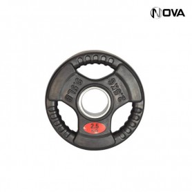 Disque en Fonte Pour Barre Olympique avec Tri Grip 2.5KG SPT480
