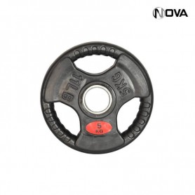 Disque en Fonte Pour Barre Olympique avec Tri Grip 5KG SPT481