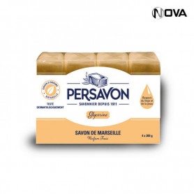Persavon savon de Marseille Glycerine 4x200 GR PTE8