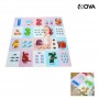 EVA Puzzle Tapis Mousse Bebe Jeux Theme Animaux Chiffres BBY1