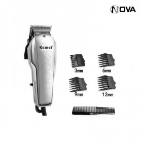 Tondeuse Filaire Cheveux et Barbe Kemei KM8850
