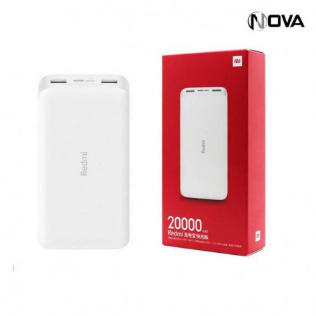 Xiaomi Redmi Charge Rapide USB et USB C Power Bank 20000 mAh PBK204
