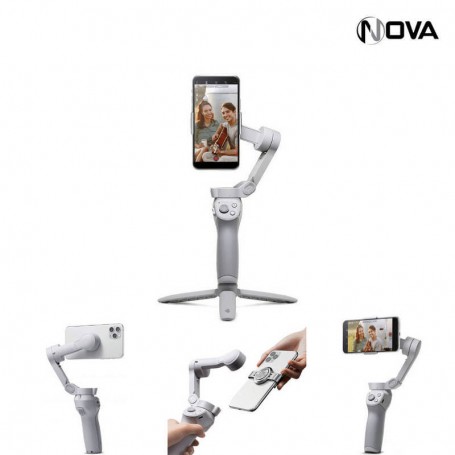 DJI OM 4 Trepied a main et 3 axes stabilisateur Vlog YouTube Live