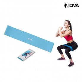 Bande Elastique en Silicone Yoga Pilate 20LB Resistance 9 KG SPT510