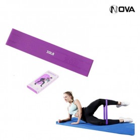 Bande Elastique en Silicone Yoga Pilate 30LB Resistance 13.5 KG SPT511