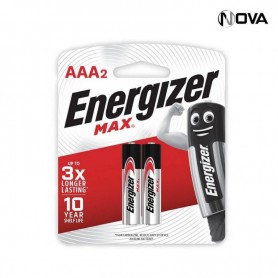 Pile Energizer MAX Alcaline Batteries AAA x 2 PBK206