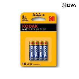 Pile KODAK Alcaline Batteries AAA x 4 PBK209
