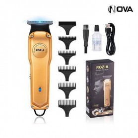 Tondeuse Professionnelle Cheveux Barbes 5 peignes Led Rozia HQ279