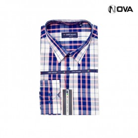 Chemise avec Rayures Homme Manches Longues CHM791