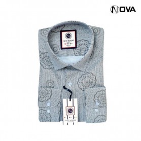 Chemise Homme Avec Motifs Manches Longues CHM798