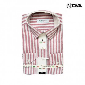 Chemise Homme Avec Rayures Manches Longues CHM804