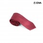 Cravate uni rouge CVT27