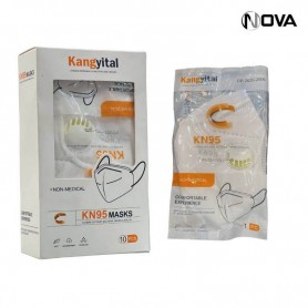 Masque KN95 Kangyital FFP2 Boite de 10 PCS PTE34