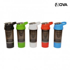 Shaker Melangeur avec compartiment plusieurs couleur 1 Piece SPT533