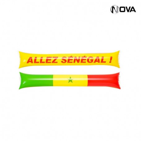 Lot de 2 Batons gonflables Tap Tap pour Supporter Senegal SN26
