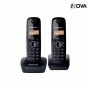 Telephone Deux Combines Sans Fil Panasonic KX TG1612