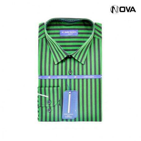 Chemise Homme Avec Rayures Manches Longues CHM807