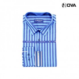 Chemise Homme Avec Rayures Manches Longues CHM808